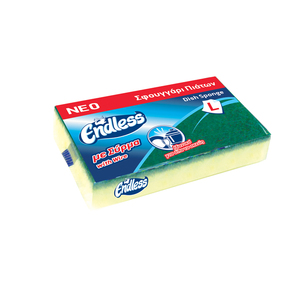 EPONGE VAISSELLE METALLIQUE ENDLESS - GRANDE TAILLE